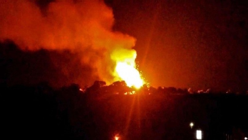 沙特联军驻马里卜省营地发生了巨大爆炸