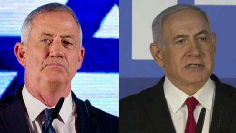 Crisi regime sionista, rottura tra Gantz e Netanyahu