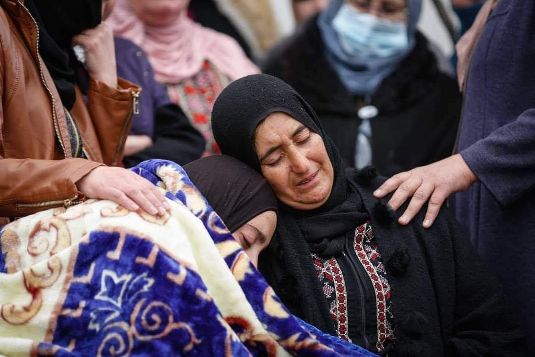 Photos: Funeral procession of 13-year-old Palestinian child martyr Ali Abu-Alayya