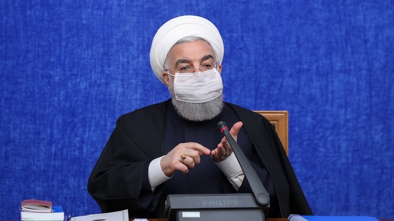 Präsident Rohani: Trumps Wunsch, iranische Ölexporte auf Null zu senken, geht nie in Erfüllung