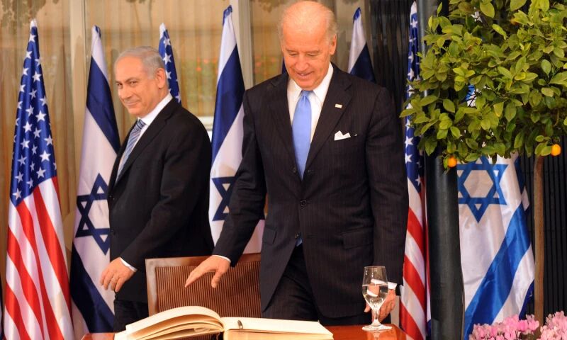 الكيان الصهيوني تطلب من بايدن خنق الفلسطينيين
