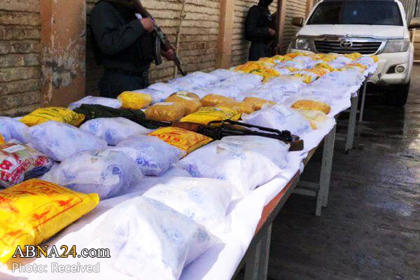 Police forces seized more than 2.5 tons of narcotics in SE Iran