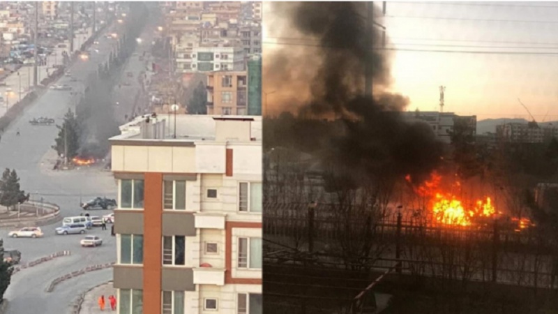 Попадание 10 ракет в Кабул: один мирный житель погиб