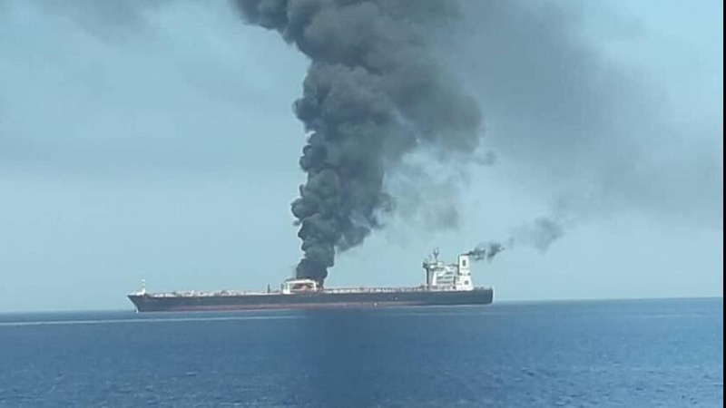 جدہ بندرگاہ پر آئل ٹینکر میں دھماکہ