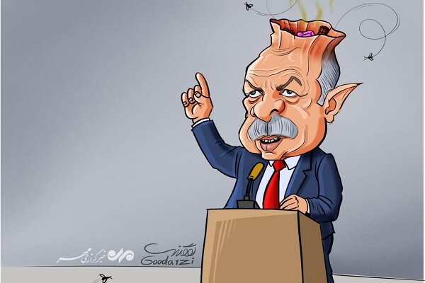 کاریکاتیر / التصريحات الاخيرة للرئيس التركي اردوغان في شؤون الجمهورية الاسلامية