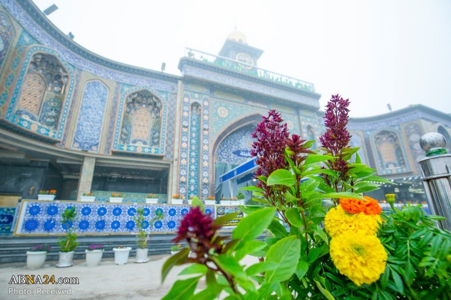 Photos: Moments incroyables de brouillard épais descendant sur les sanctuaires de l'Imam Hussain et d'al-Abbas (AS)