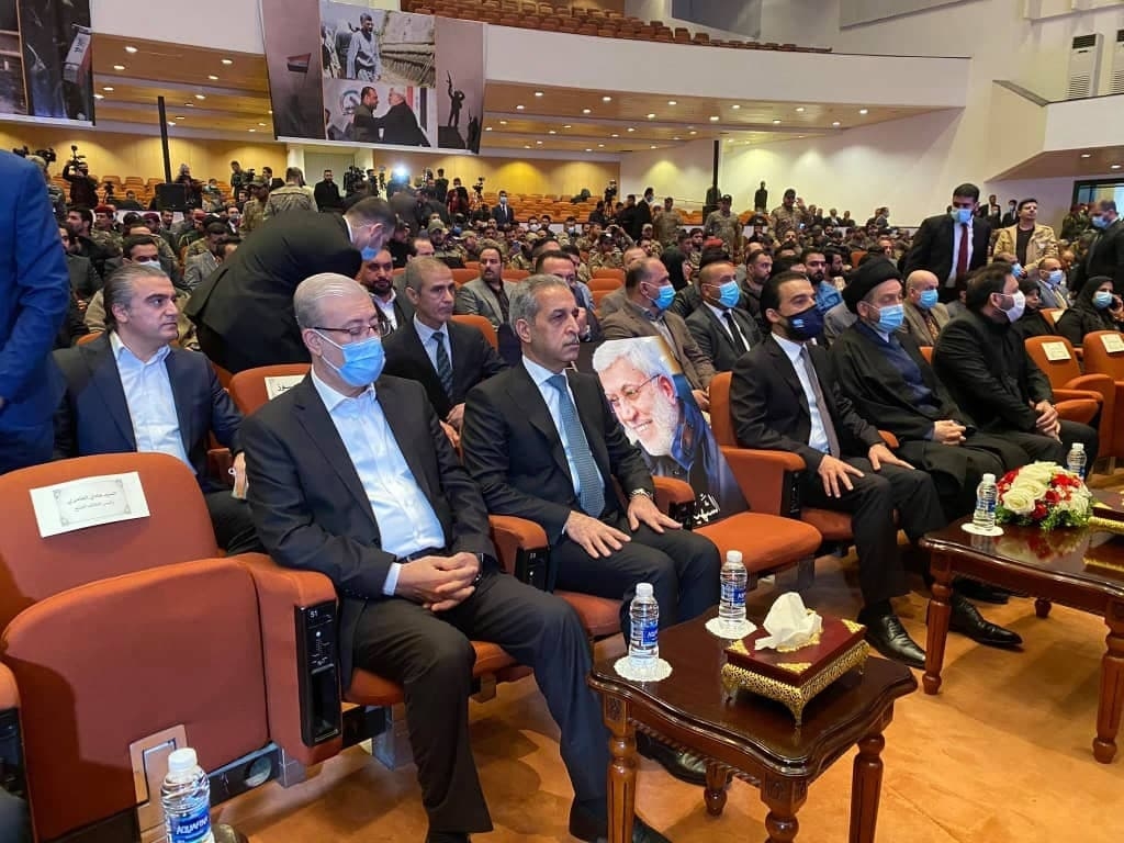 إقامة حفل تكريمي للذكرى السنوية الأولى لاستشهاد "سليماني والمهندس" في البرلمان العراقي
