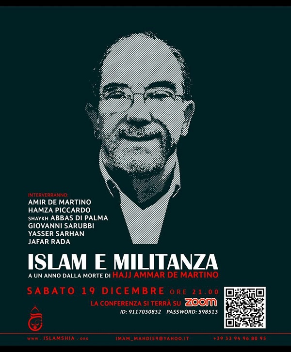 Commemoration ceremony for Italian Shiite figure held