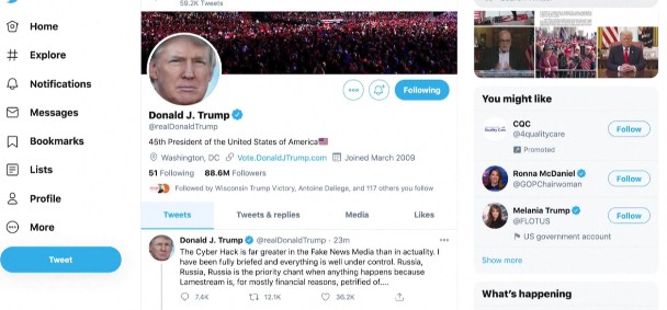 米大統領、「我が国へのサイバー攻撃は中国から」