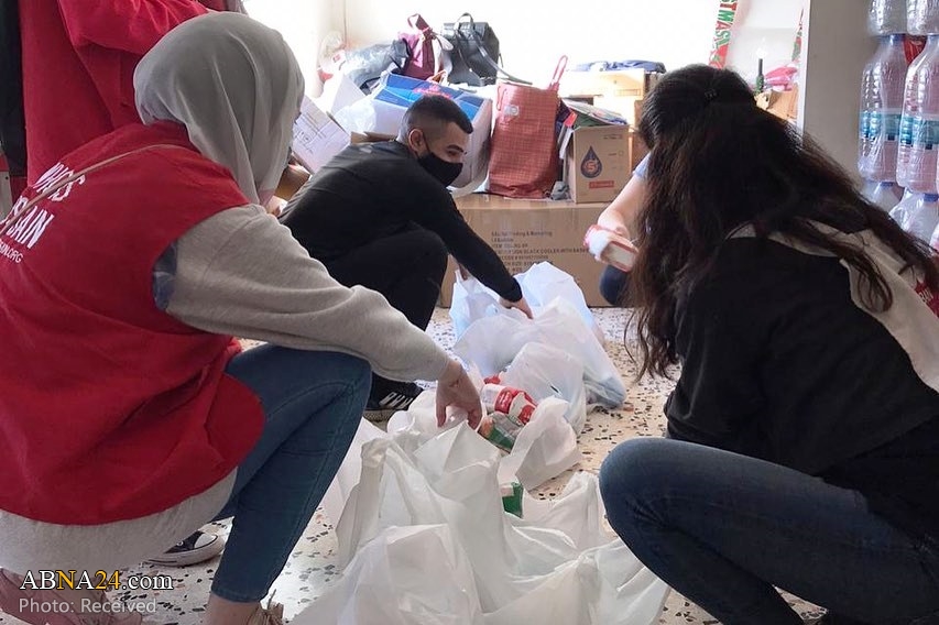 Photos: "Who is Hussain?" volunteers in Lebanon spread joy of Christmas to people in need
