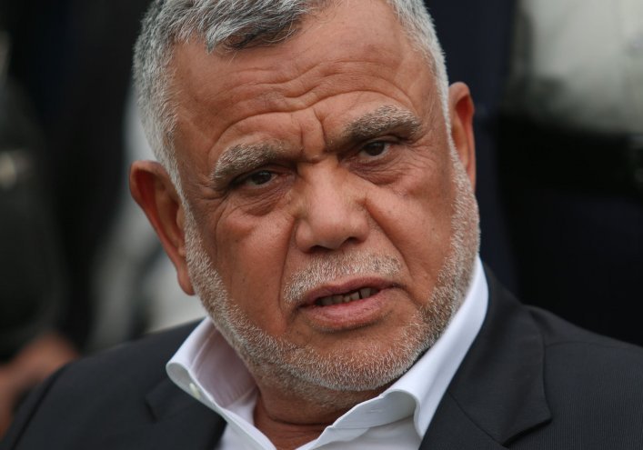هادي العامري يدين استهداف البعثات الدبلوماسية في بغداد