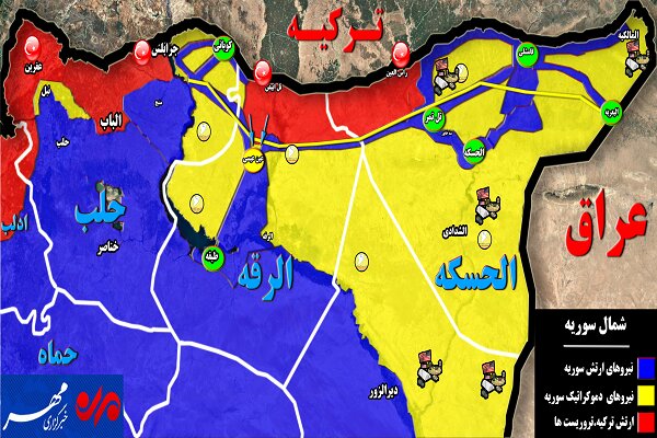 توندبوونەوەی شەڕ و پێکادان لە سووریا دوای 10 مانگ ئاسایش