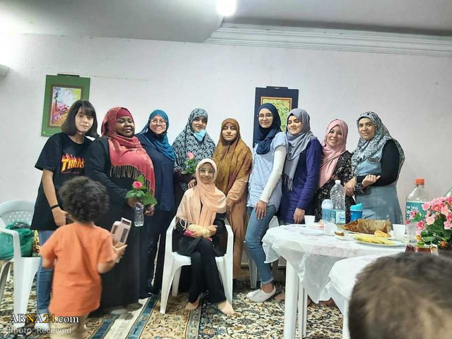 “As mulheres brasileiras muçulmanas comemoraram o aniversário do nascimento de Zainab Bint Ali  (P) em São Paulo”