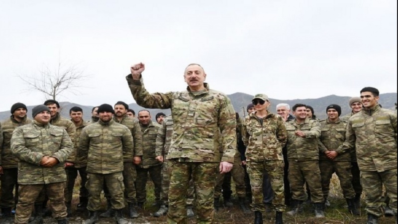 Әлијев Губадлы вә Зәнҝиланда олуб
