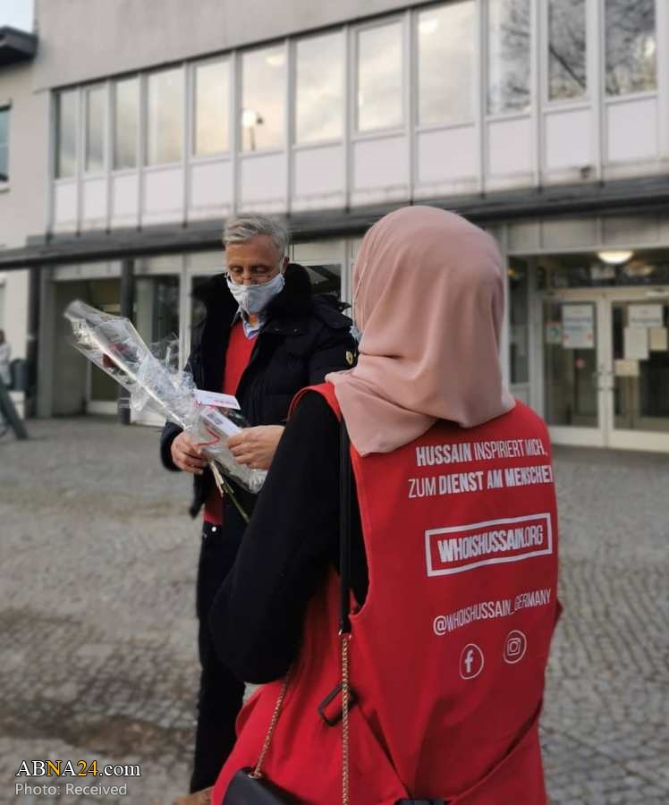 Photos: "Qui est Hussein?" L'équipe de Berlin-Allemagne rencontre les employés pour apprécier leurs efforts pendant Covid-19