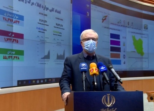 イラン保健医療教育相、「英はコロナ変異種確認の発表が遅れた」