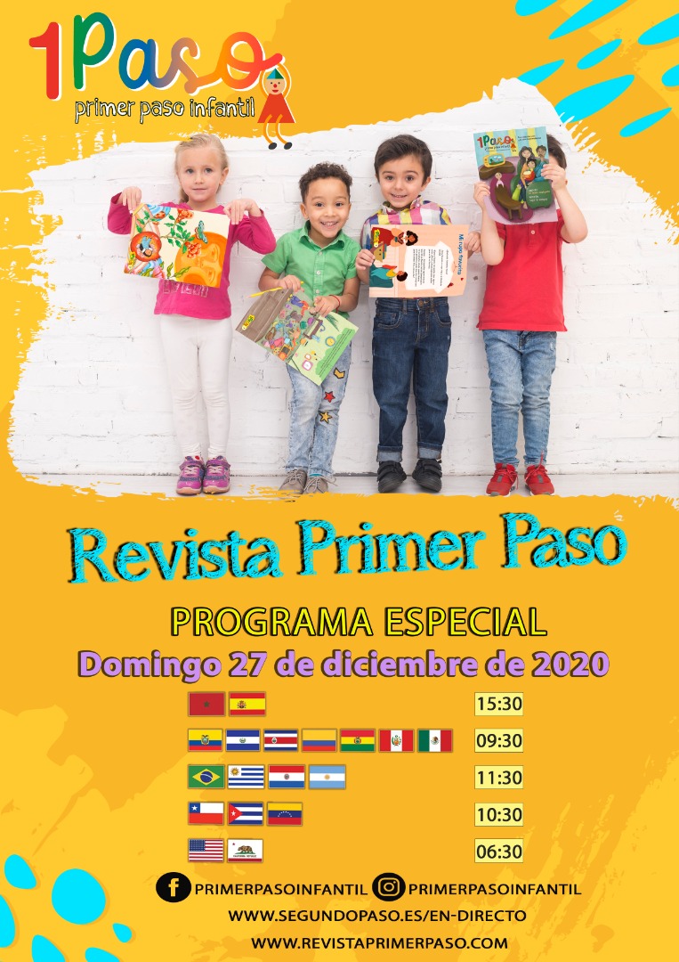 “Primer Paso infantil; la Revista Primer Paso tendrá un programa infantil el domingo 27 de diciembre” 