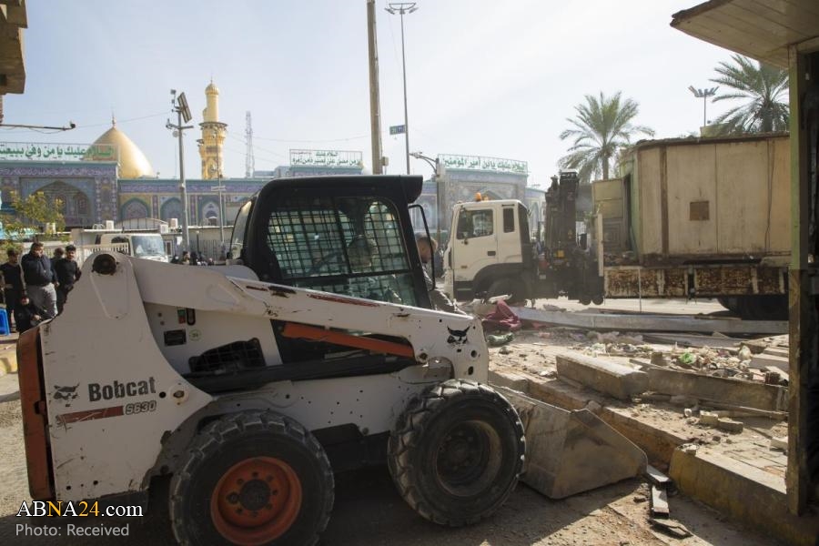 Karbala: Starting preliminary works for Sahib Al-Zaman Street, in preparation for its expansion