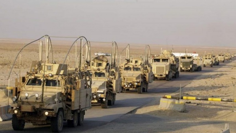 Irak'ın güneyindeki ABD askeri konvoyunda patlama