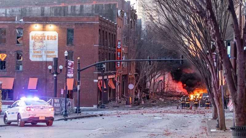 CNN: Ledakan Nashville Bom Bunuh Diri