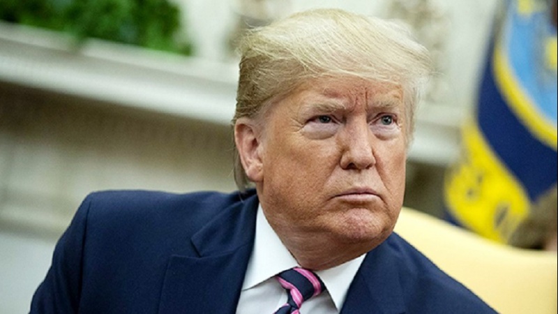 Трамп Бајдени "фејк президент" адландырыб