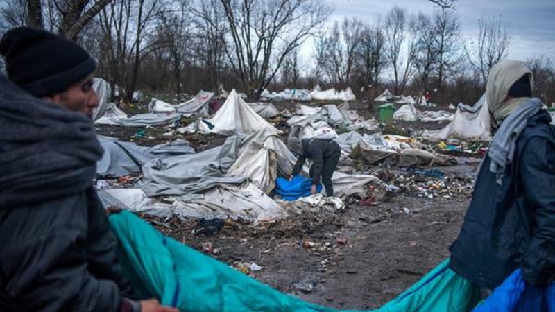     Teško stanje u migrantskom kampu Lipa