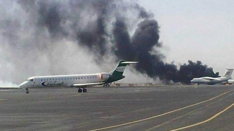 Jet Tempur Saudi Bombardir Bandara Sanaa, Yaman