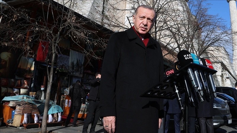 Erdoğan, Ayasofya'nın Camiye Dönüşmesini 2020'nin En Önemli Gelişmesi Olarak Niteledi