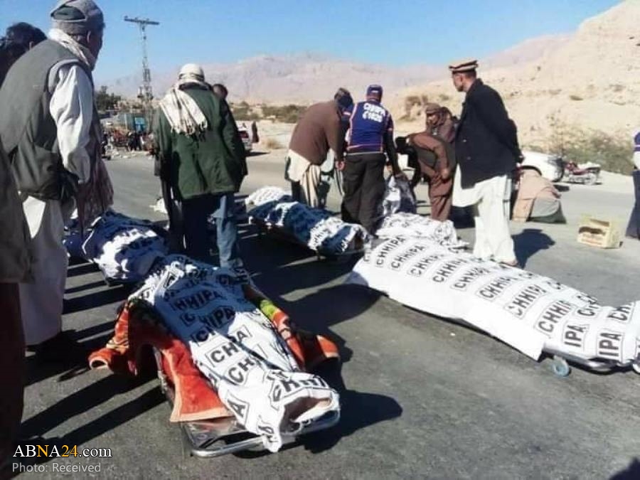 Warning, Graphics: Saudi-sponsored terrorists severely slaughtere 11 Pakistani Shia Muslims in Balochistan