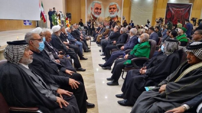 Gedenkfeier für Märtyrer "Soleimani" und "Al-Muhandis" in Karbala