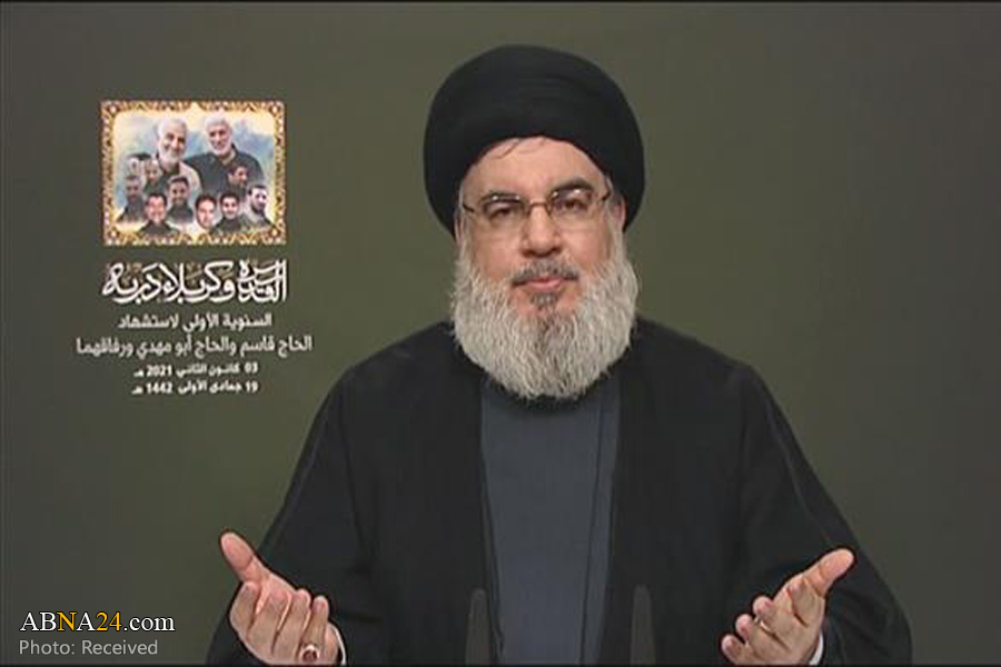 Sayyed Nasrallah: Lebanon exists on map thanks to Iranian-backed resistance