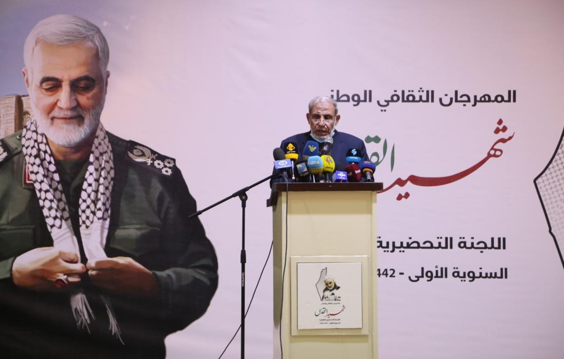 سليماني رجل آمن بالثوابت الإسلامية الراسخة ومن اجل الحفاظ عليها قدم روحه من اجل القدس
