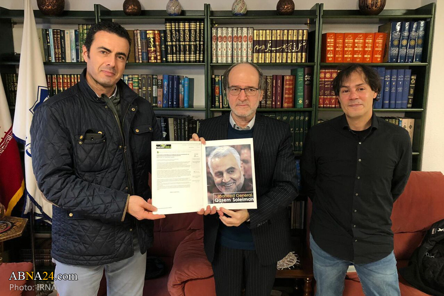 Spanish academics pay tribute to martyred Gen. Soleimani