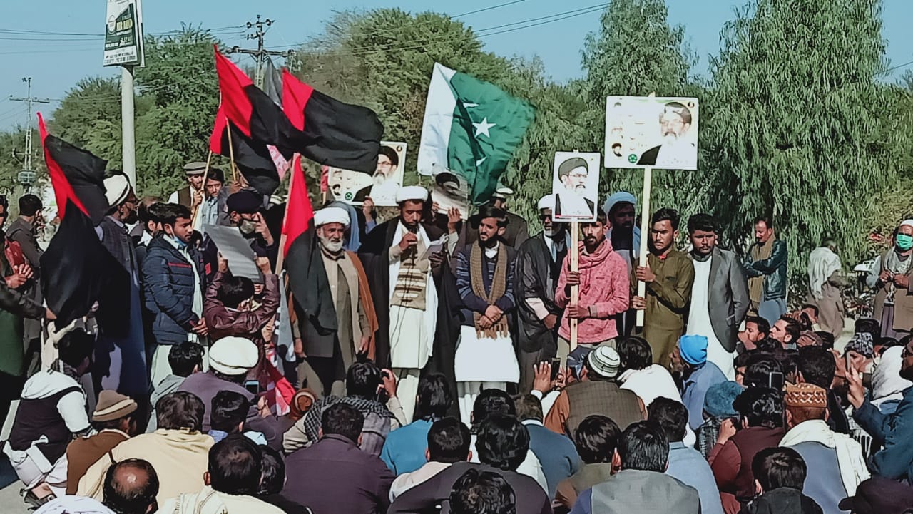  شیعہ علماء کونسل اور دیگر اہل تشیع جماعتوں کے زیر اہتمام سانحہ مچھ کے خلاف احتجاجی جلسہ+ تصاویر