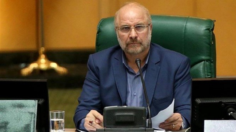 Irans Parlamentspräsident mahnt westliche Staaten zu Anerkennung der Rechte des iranischen Volkes
