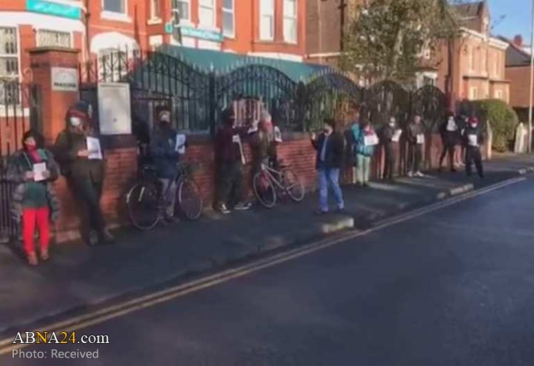 Resimli Haber/ Pakistan'daki terörist saldırıya "Manchester" şehrinde protesto