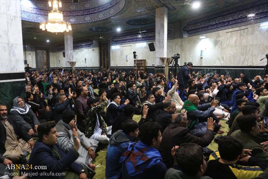 تقرير مصور / مجلس عزاء في مدينة الكوفة بمناسبة استشهاد السيدة "فاطمة الزهراء" (ع)