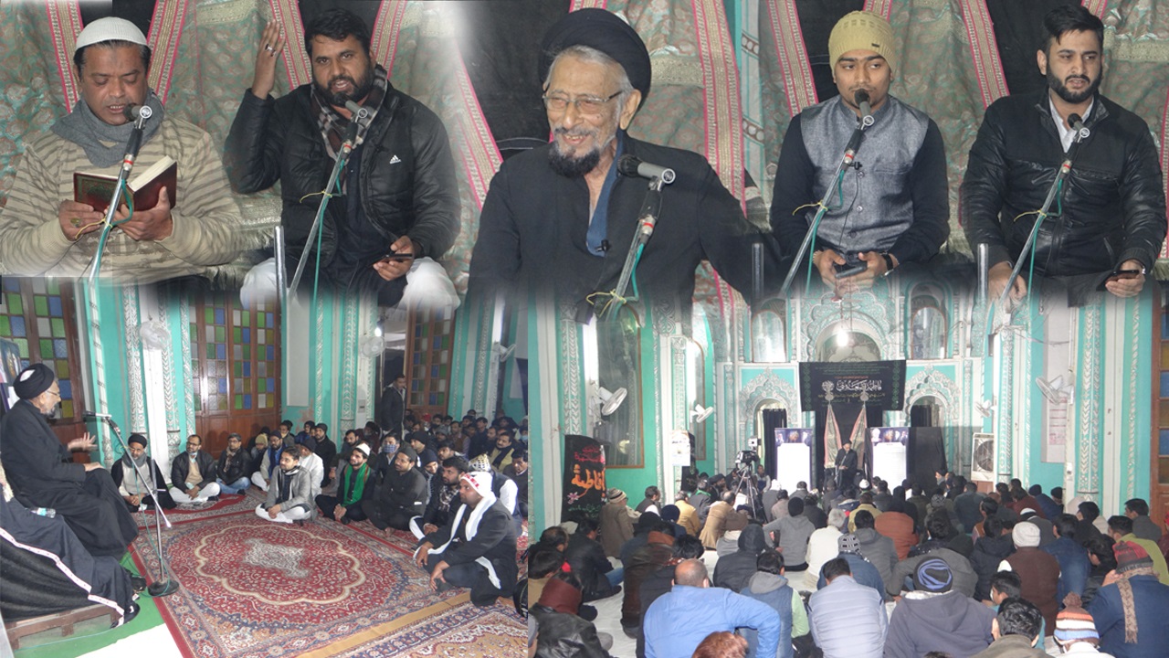 جنہوں نے خاندان رسالتؐ سے وفا نہیں کی ہمیں بھی ان سے وفا کی امید نہیں: مولانا سید حمیدالحسن تقوی