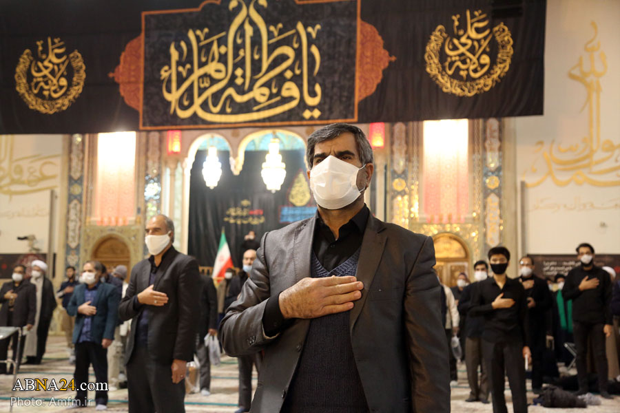 Resimli Haber/ Hz. Fatıma-ı Masume Türbesi'nde Hz.Fatımatüz Zehra (s.a) için matem merasimi