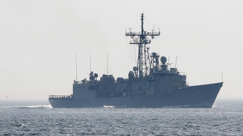 韓国の駆逐艦が、ペルシャ湾口ホルモズ海峡から退去　