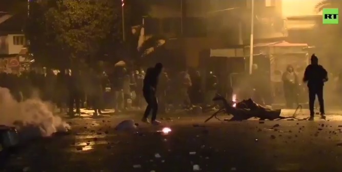 Tunus'ta protesto gösterileri