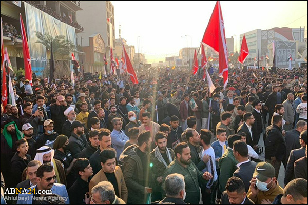 Photos: Martyrdom anniversary of Gen. Soleimani, Abu Muhandis held in Basrah, Iraq / 2