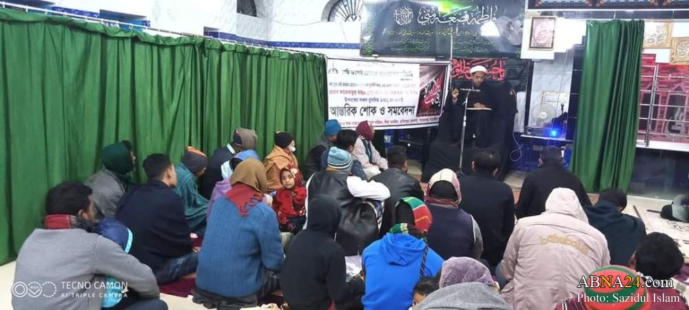 Resimli Haber/ Bangladeş'te Hz.Fatımatüz Zehra (s.a) için matem merasimi