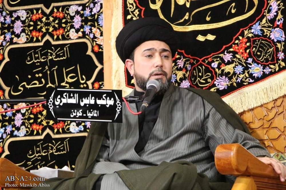 Resimli Haber/ Köln şehrinde Hz.Fatımatüz Zehra (s.a) için matem merasimi
