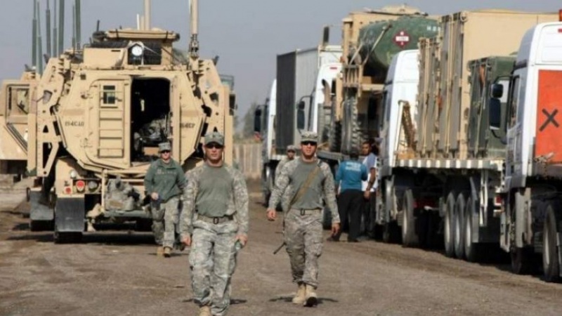 ABD'nin altıncı askeri konvoyu Irak'ta hedef alındı