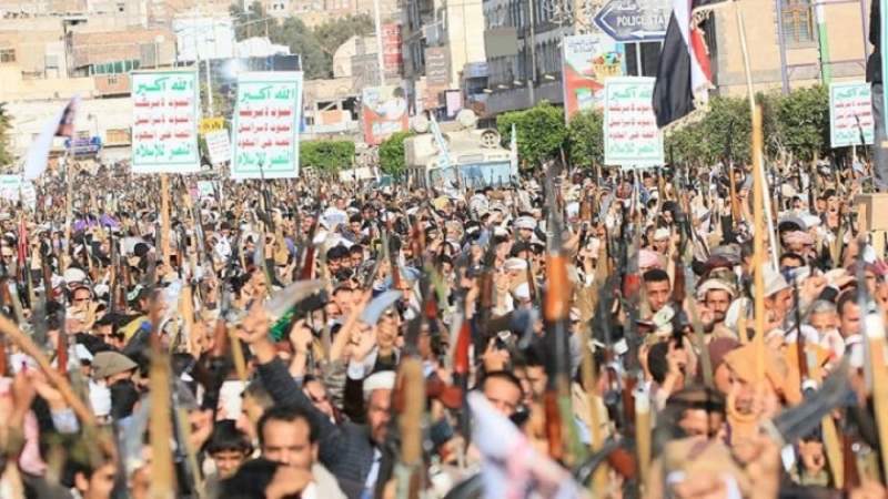 اللجنة المنظمة تحدد ساحات مسيرة "العدوان والحصار الأمريكي جرائم إرهابية" في صنعاء 