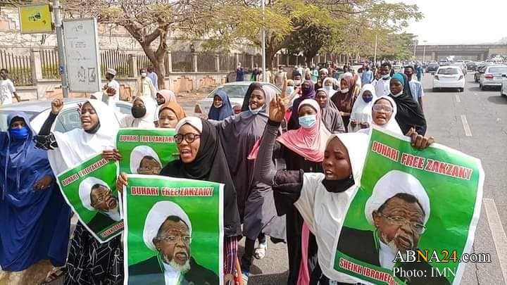Photos: 'Free Sheikh Zakzaky', 'Malama Zeenah' protest held in different cities of Nigeria