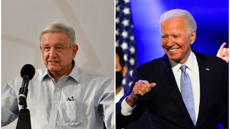 Biden spricht mit dem mexikanischen Präsidenten über Änderung der Einwanderungspolitik