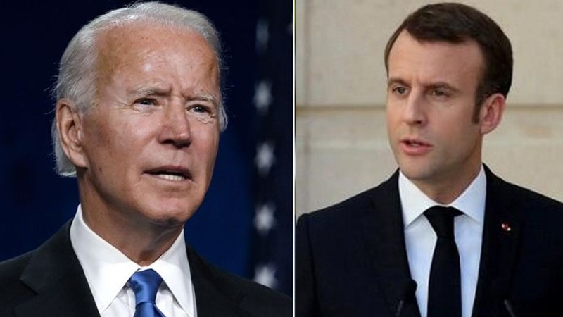 Biden ve Macron; Rusya, Çin ve İran'ı görüştü
