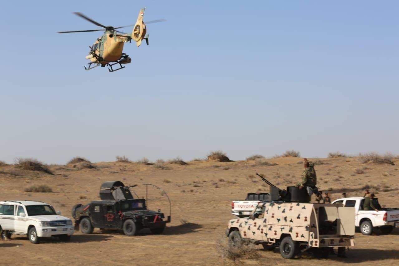 الحشد الشعبي يعثر على نفق لداعش ومضافات في صلاح الدين